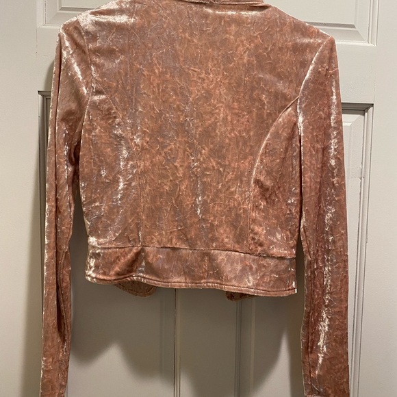 Velvet Pink Women's Jacket - Picture 3 of 4